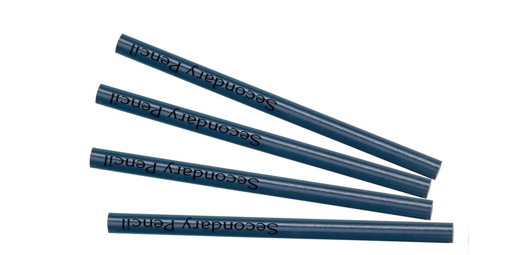 Charles Leonard Secondary Pencil Without Eraser, 11/32 Inch Wide Barrel, Black, 12/Box (65507)