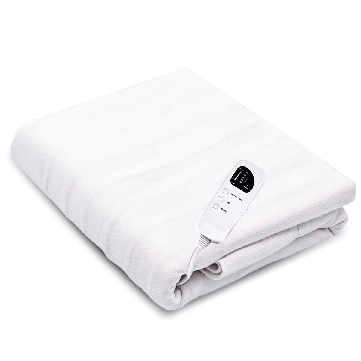 Giantex Electric Heated Mattress Pad, Standard Massage Table Warmer, Spa Table Heating Pad With Digital Timer And 5 Heat Setting