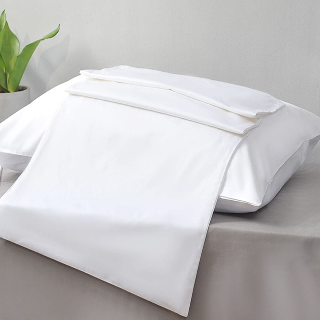 Leisureweek Premium White Pillowcases 12 Pack, Standard Queen Size, Soft Brushed 1800 Thread Count Microfiber, Allergies Free, W