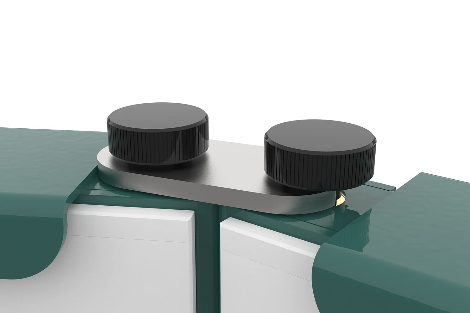 Ghent Pointe Non-Magnetic Mobile Glassboard, Gray Painted Glass W/ Black Frame, 77&Quot; H X 36&Quot; W