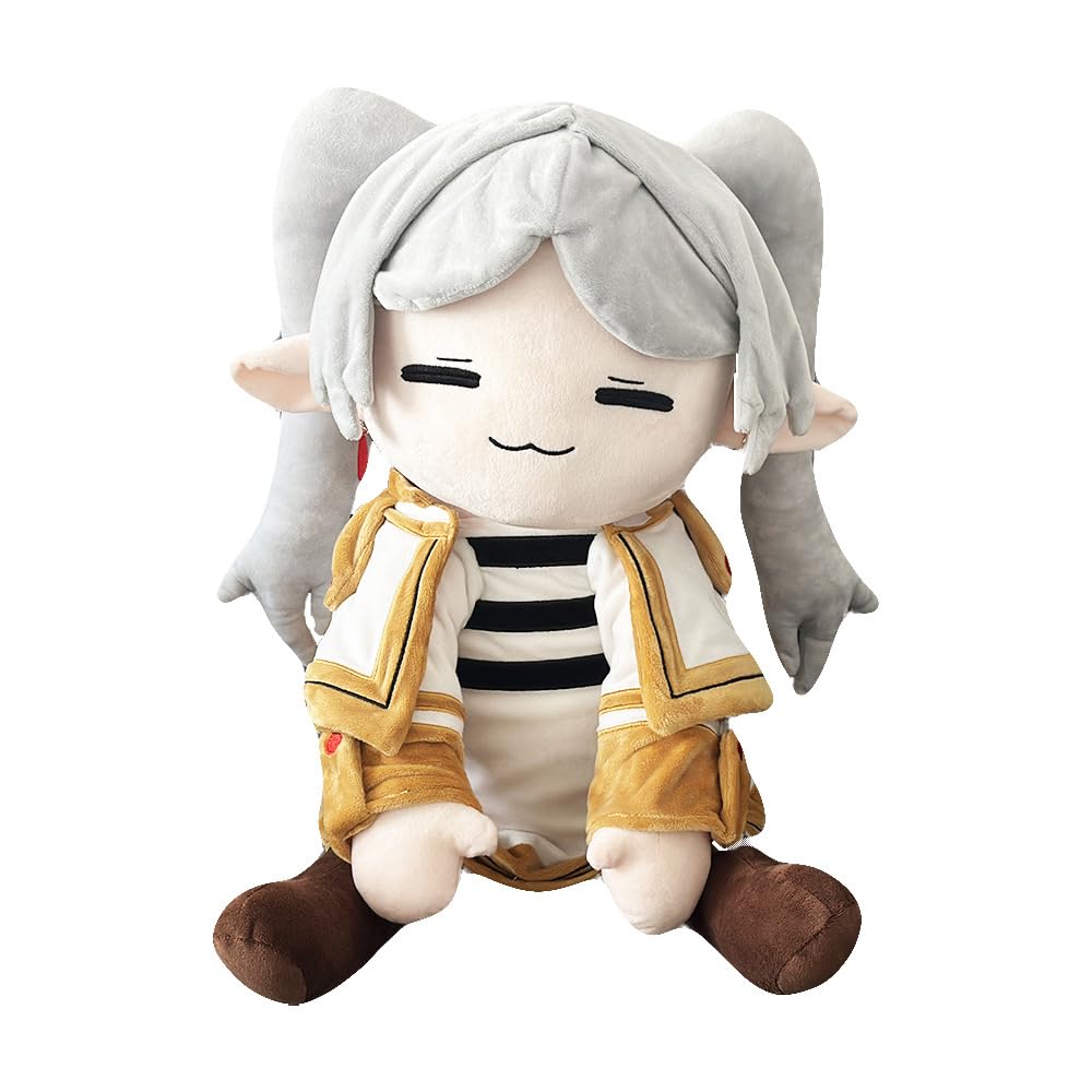 Qaheart 2024 New Frieren Soft Figure Pillow, 75Cm Big Size Anime Figure Hug Pillow Home Sofa Cushions Decoration