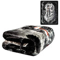 Jpi Dga Licensed Queen Size Blanket, Original American, Monroe Throw Luxury Plush Medium Weight Bedding Mink All Season Soft (Hu