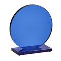 Cobalt Orb Trophy (5 in. W x 4.5 in. H)