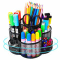 YAJNAS Bileder Metal Stationery Items Organizer for Office and Home Table Top Pen Pencil Holder | Desk Organiser Or Study, Makeu