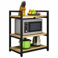 Ogfc 59501 Kitchen Organizer Shelf 3 Layers/Microwave Oven Rack FloorStanding Oven Rack Multifunction Stand | Tableware Storage