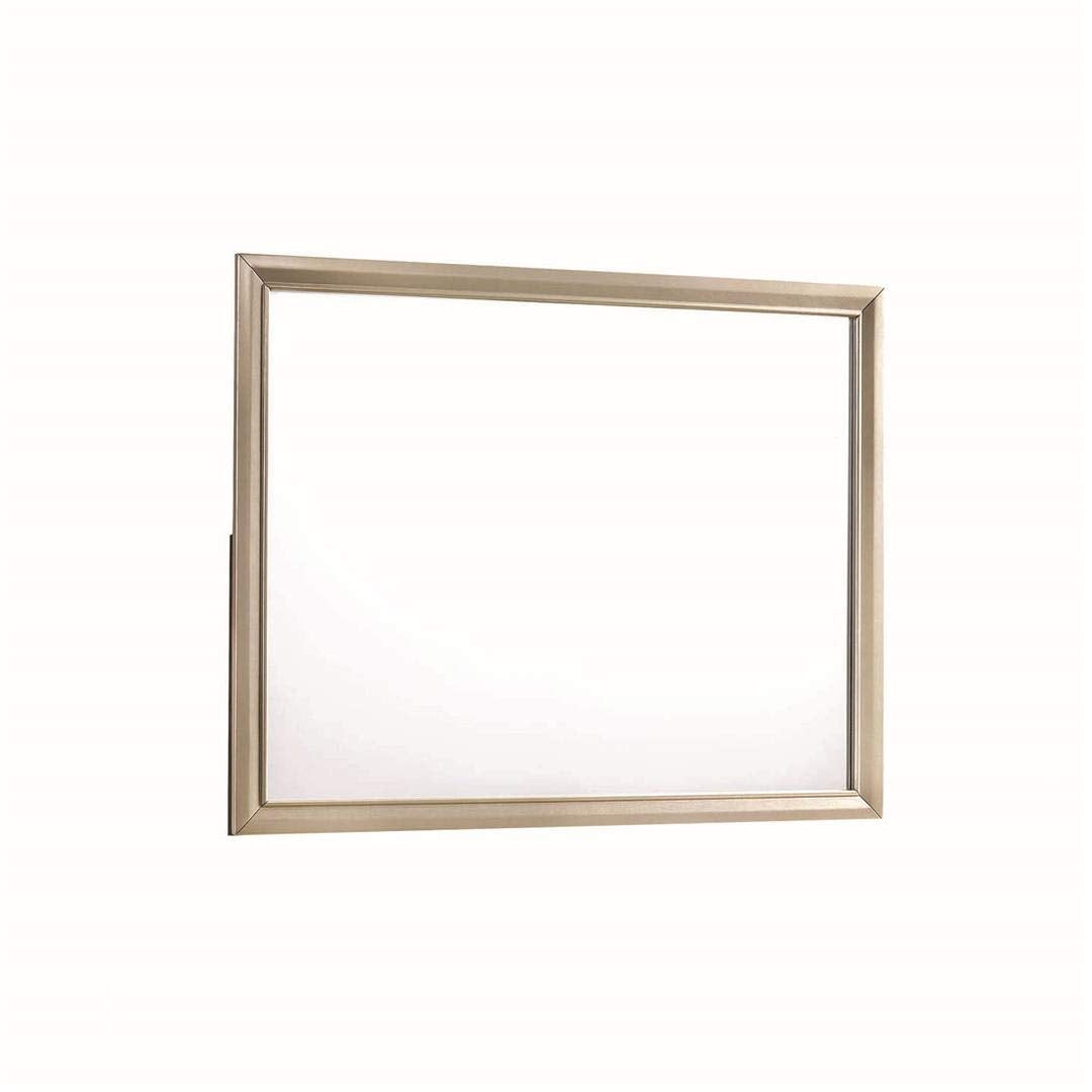 Coaster Home Furnishings 205294 Dresser Mirror, Cream/Champagne