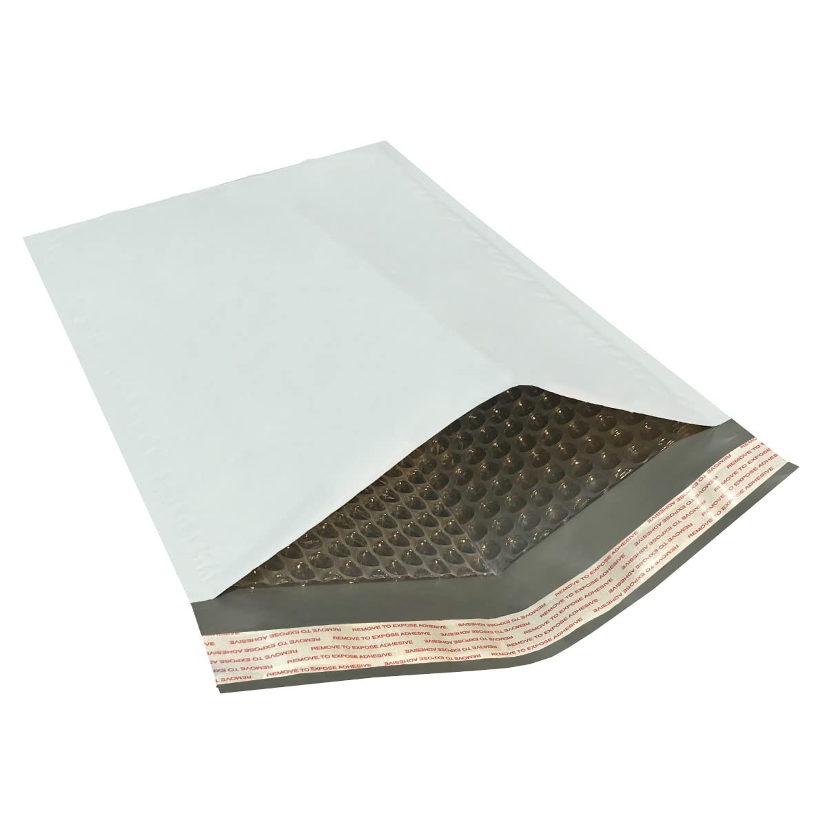Starboxes 50 Poly Bubble Mailer Bags 8.5X14.5' - #3 Pouches Envelopes White Self-Sealing