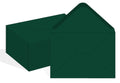 Yinuoyoujia 50 Pack Green 5X7 Envelopes V Flap,A7 Invitation Envelopes For 5X7 Cards,Weddings,Birthday,Baby Shower,Postcards,Pho