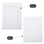 Anwyll Paper Picture Frames 4''X6'',30 Pcs White Paper Photo Frames,Cardboard Picture Frames With Clips And Strings,Diy Clip Pho