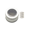 200Pcs Bronze Mini Paper Clips Cute Paperclips Smooth Stainless Steel Wire Bookmarks In Tinplate Paper Clips Dispenser Holders F