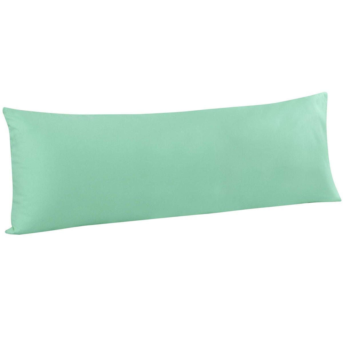 Flxxie Body Pillow Cover - Super Soft Microfiber 20X54 Body Pillow Case - Envelope Closure, Wrinkle, Stain Resistant Sea Green B