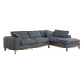 Coaster Furniture Persia 2-Piece Modular Grey Sectional 508857