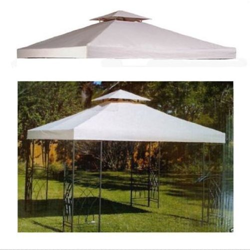 10 X 10 Replacement Gazebo Canopy Beige Top