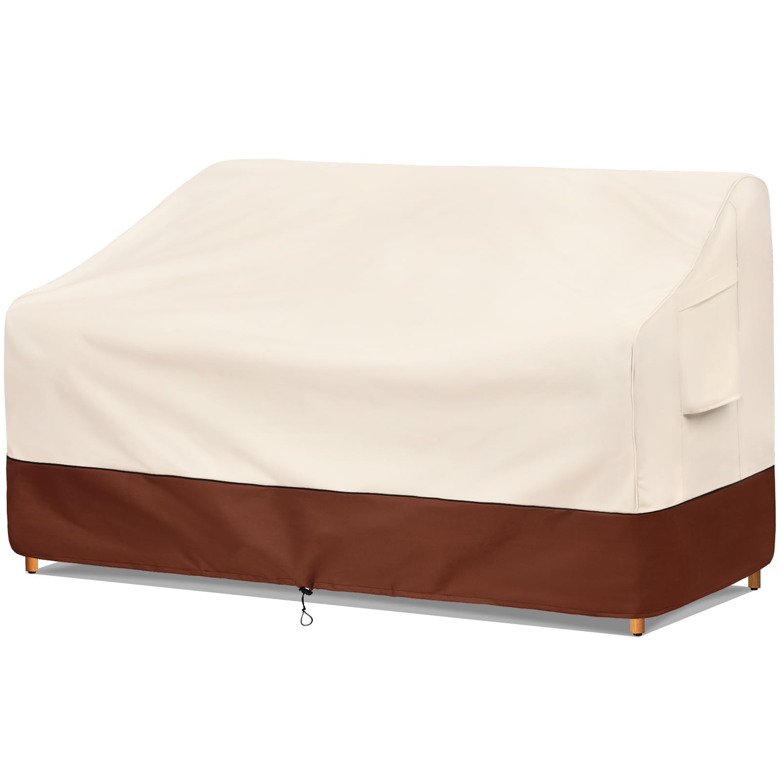 Bestalent Patio Furniture Sofa Covers Waterproof,3-Seater Outdoor Sofa Covers Fits Up To 76W X 32.5D X 33H Inches