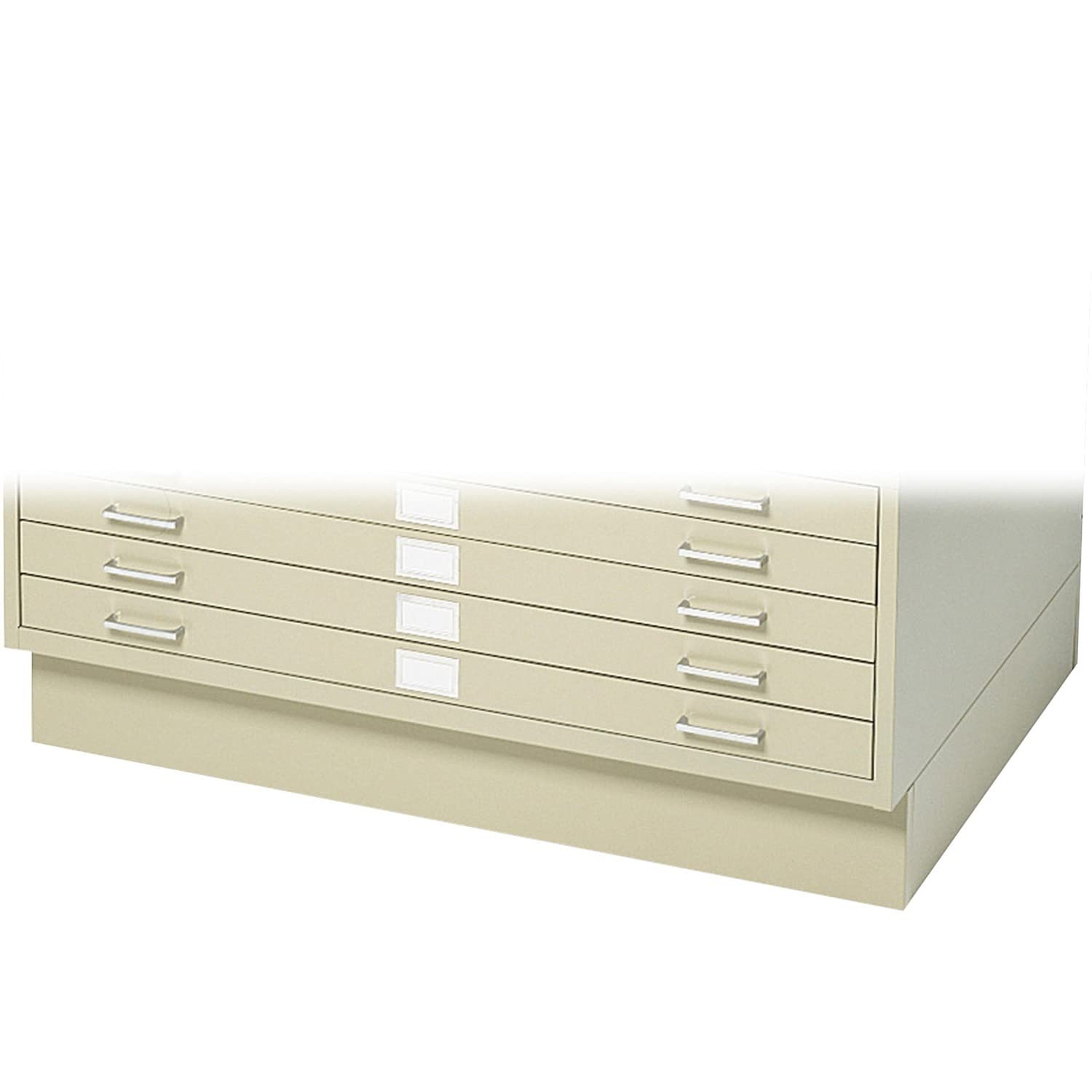 Safco Products Flat File Closed Base for 5-Drawer 4994TSR Flat File, Sold Separately, Tropic Sand