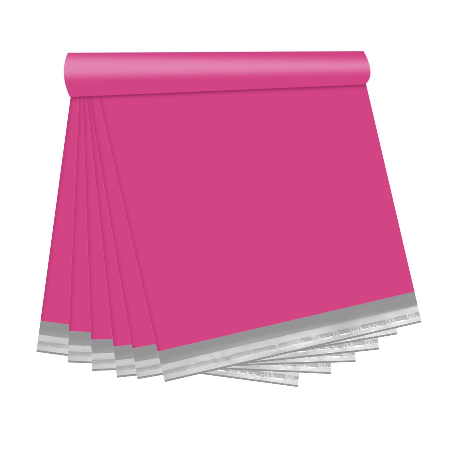 Traekesyi Pink Poly Mailers 10X13, 100 Pack - Waterproof, Strong Adhesive Shipping Bags For Clothing And Small Businesses - Dura