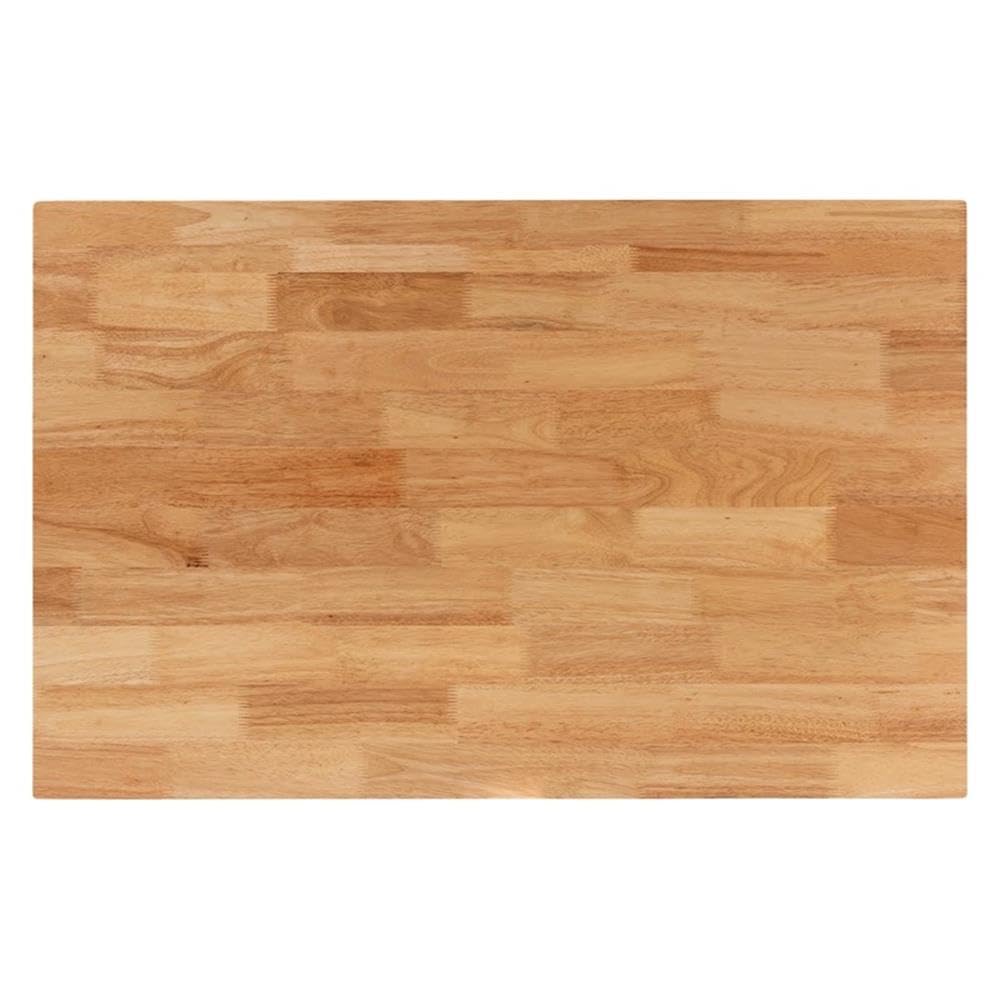 bali & pari Tabanan Brown Rattan and Brown Acacia Wood 3-Piece Dining Nook Set