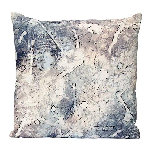 HomeRoots Acid Relief Watercolor Square Throw Pillow