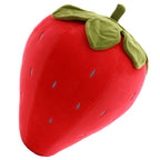 Cute Fruit Kids Pillow Stuffed Strawberry Plush Pillows Super Soft Girls Pillows Cushion Seat for Kids Toys (Red,7.8'/20cm) 1 C