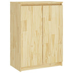 vidaXL Sideboard 23.6"x14.2"x33.1" Solid Pinewood