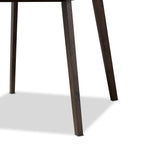 Baxton Studio Britte 31.5-inch Dining Table, Dark Brown (161-10464-HiT)