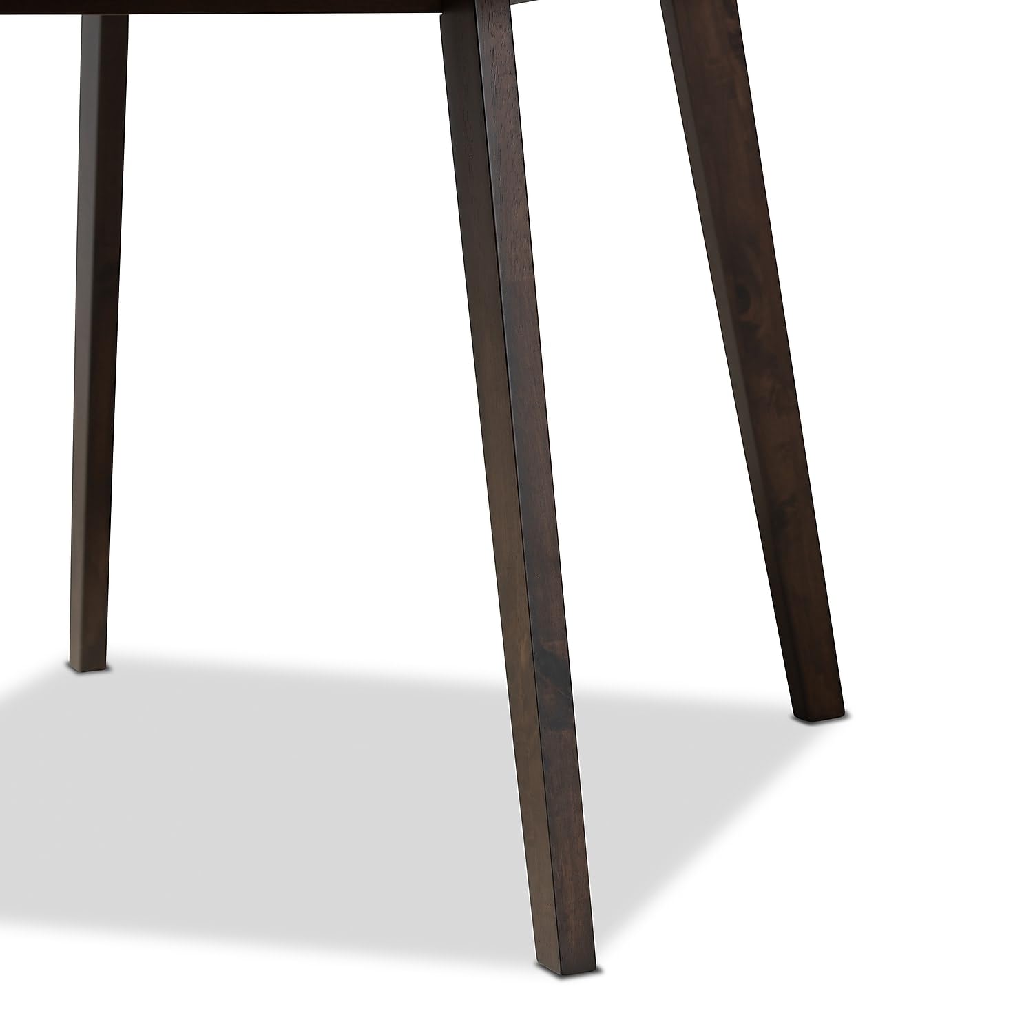 Baxton Studio Britte 31.5-inch Dining Table, Dark Brown (161-10464-HiT)