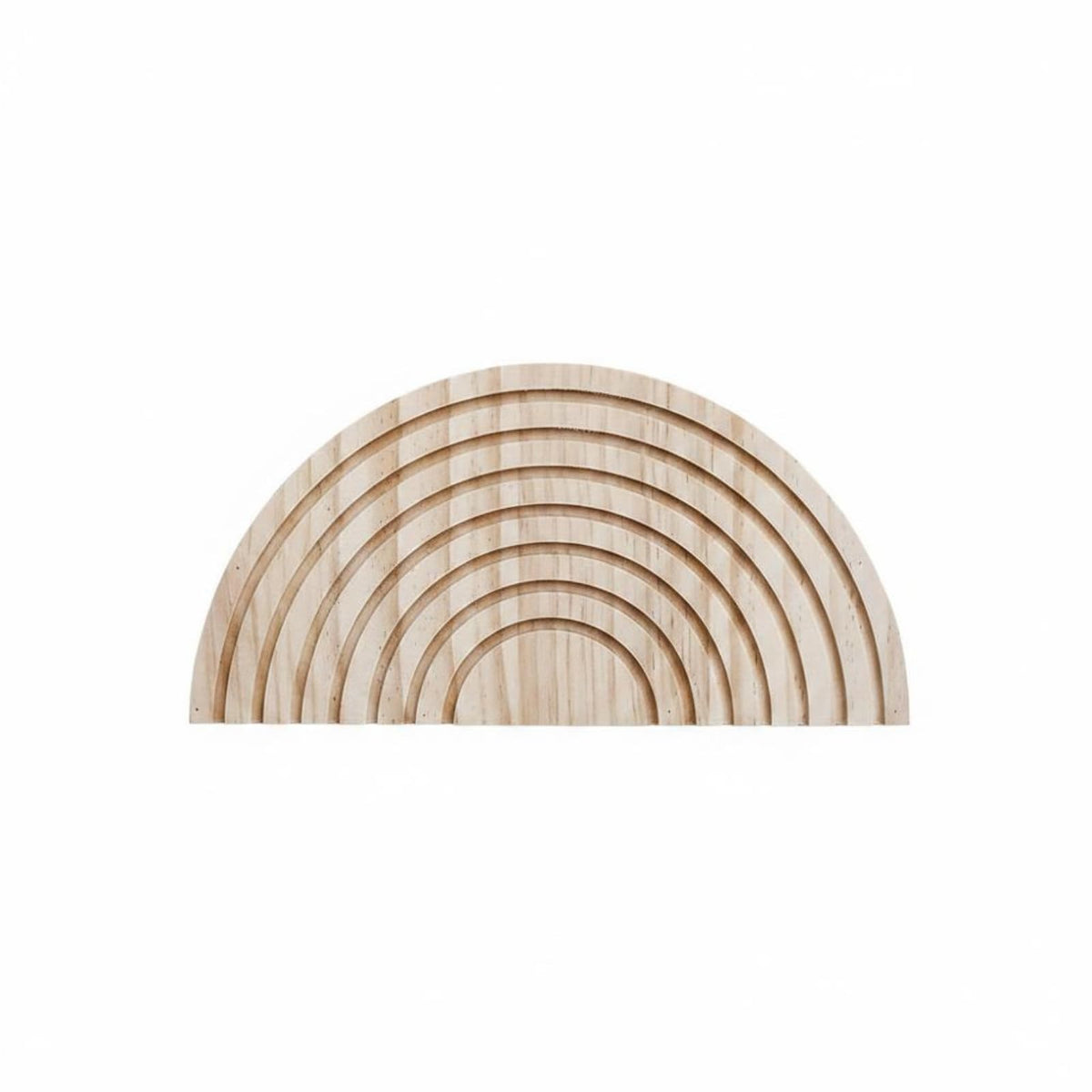 Bnf Decorative Half Circle Wall Planter Creative Design Wooden Semicircle Planter MultiUse Rainbow Wall Shelf for Living Room,