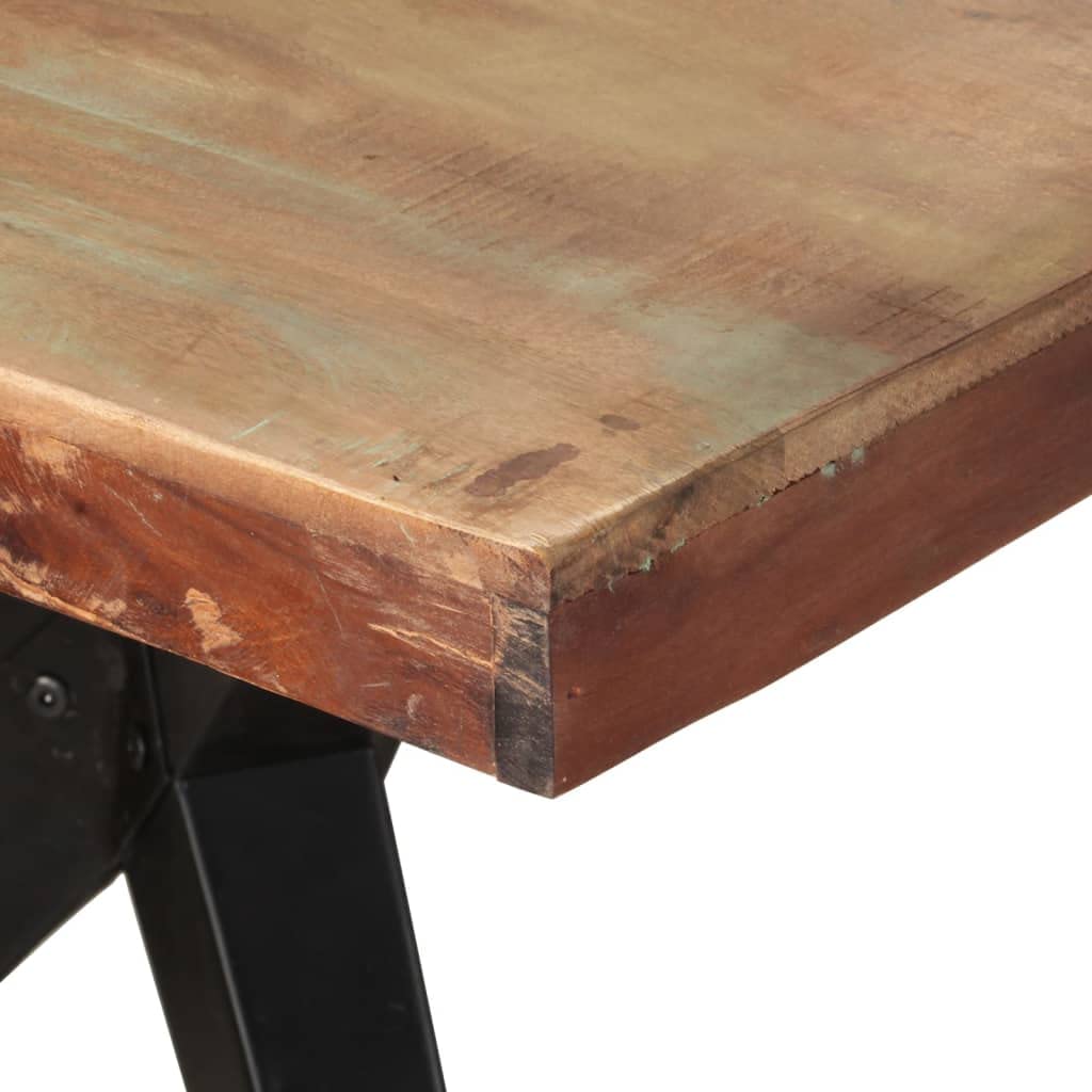 vidaXL Dining Table 78.7&quot;x35.4&quot;x29.9&quot; Solid Reclaimed Wood