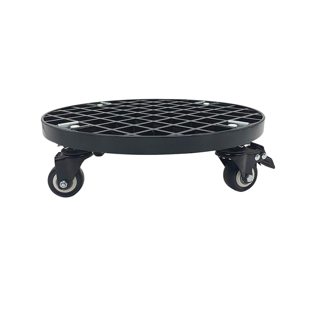 Xedragony Planter Caddy Heavy Duty Plant Stand With Locking Wheels Outdoor Indoor 17 Inch 600 Lbs Capacity