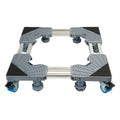 Mobile Base With 4 Locking Wheels And 8 Strong Feet 27.5   -35.4   , Heavy Duty Furniture Dolly for Washer, Refrigerator and Dry