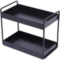 Tekcool Heavy Duty Metal Stand 2Tier Standing Rack For Home, Bathroom Countertop Storage Shelf, Cosmetic Organizer Holder Kitch