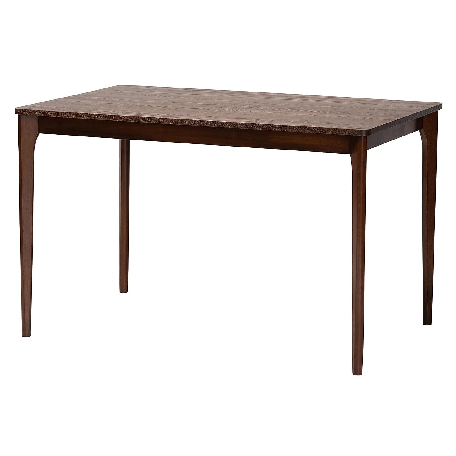 Baxton Studio Darrion 47.2-inch W Dining Set, Grey/Walnut Brown/Light Brown, 5-Piece (2341329113279HT)