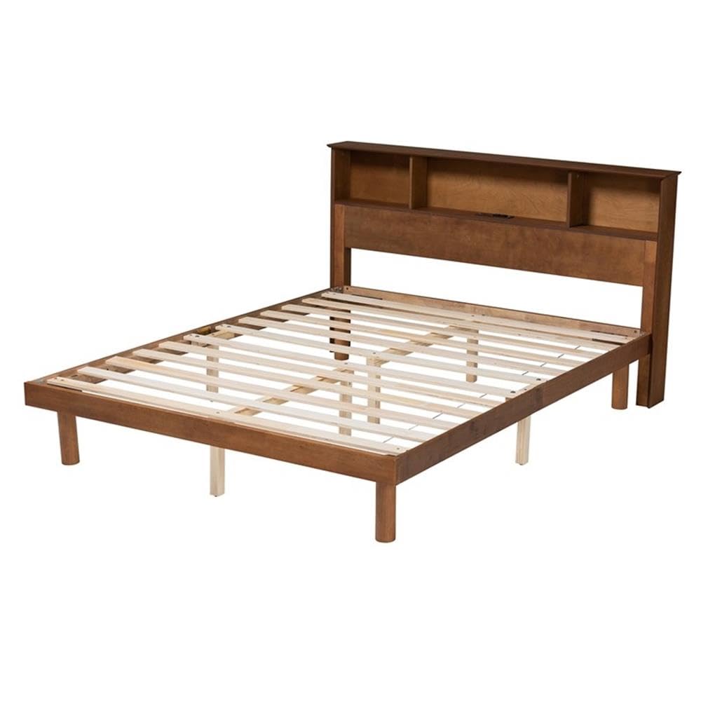Baxton Studio Lochlan Platform Bed - Thumbnail 3