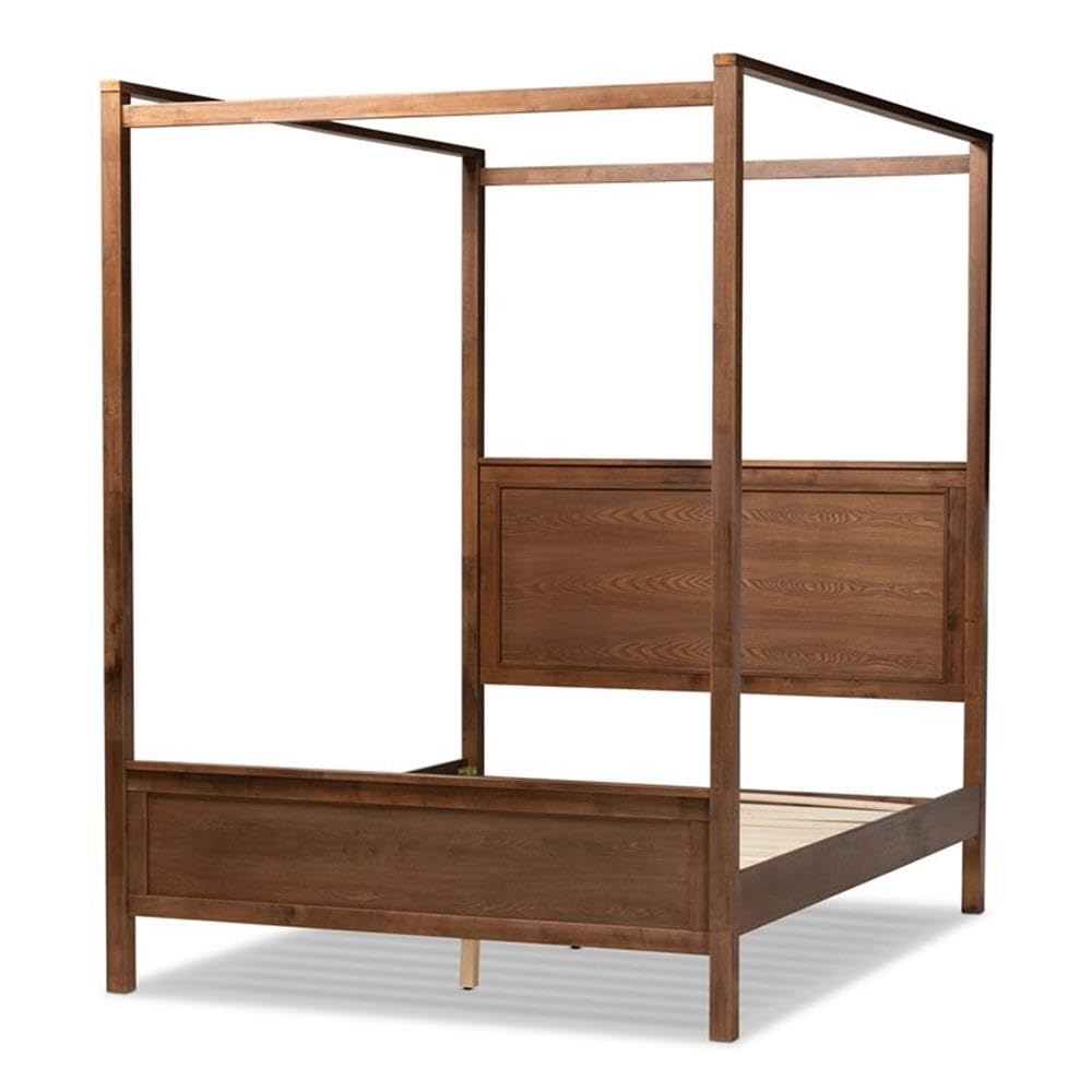 Baxton Studio Veronica Platform Canopy Bed - Thumbnail 2