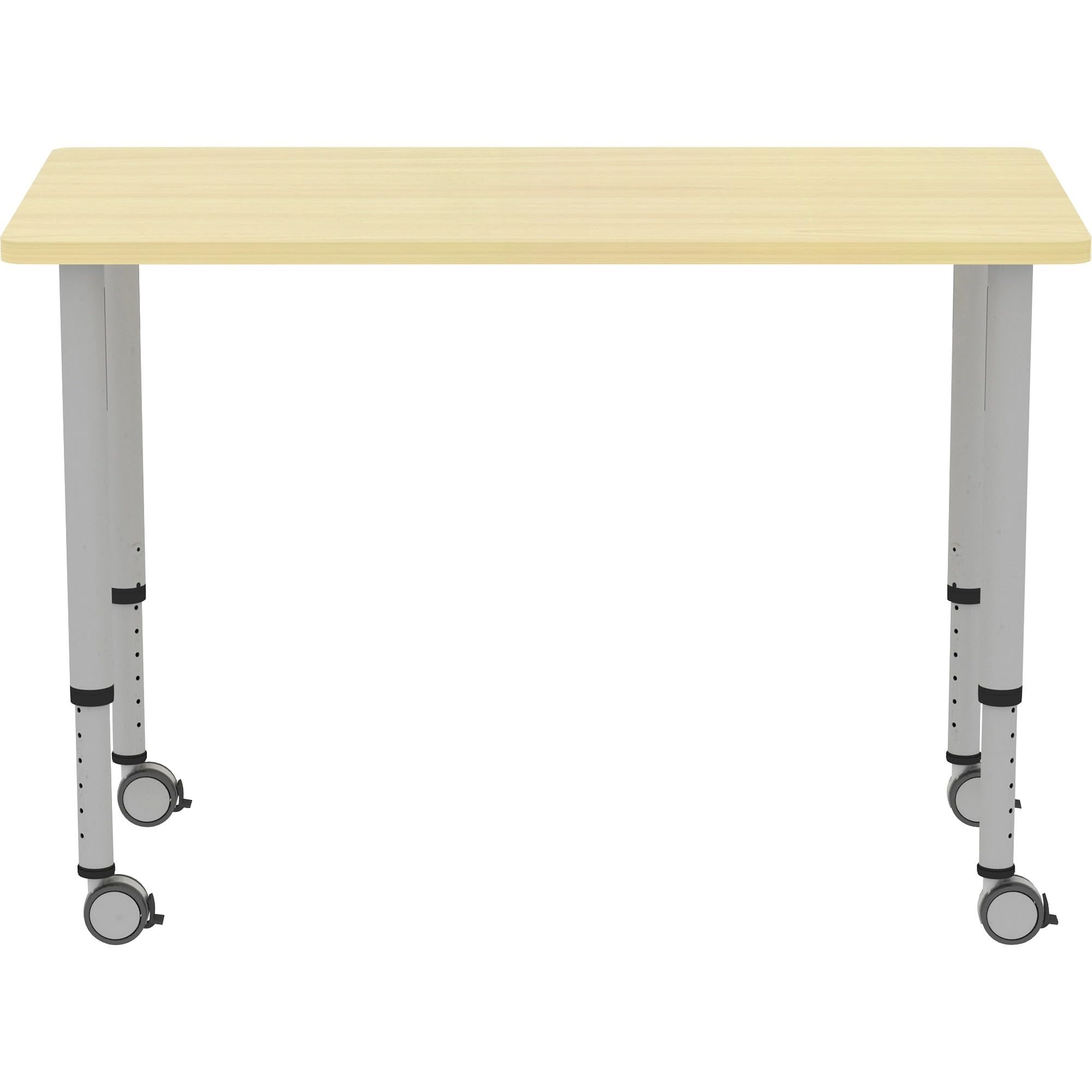 Lorell LLR69582 Height-Adjustable 48" Rectangular Table - Thumbnail 2