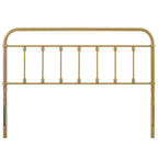 Modway Mod-6155-Gld Sage King Metal Headboard, Gold