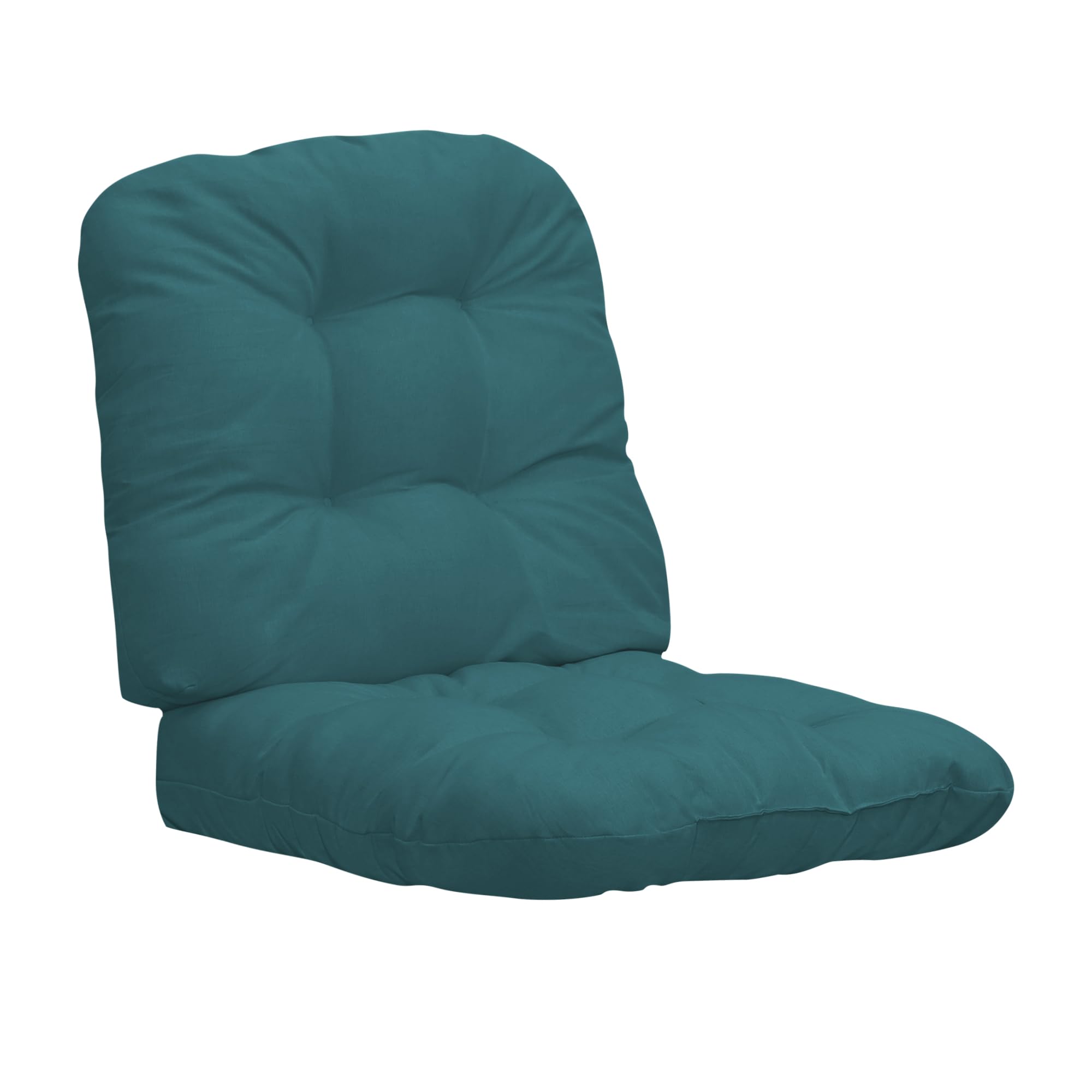 Easy-Going 2 Pack 19'X19' Outdoor Water Resistant Patio Wicker Chair Cushions Reversible Tufted Pads Seat Indoor Furniture Tea