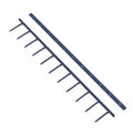 Trubind 11-Inch Long X 1-Inch Wide Velobind Binding Spines - Vbh1101-11 Pins Per Spine - Compatible With Velobind Binding Machin