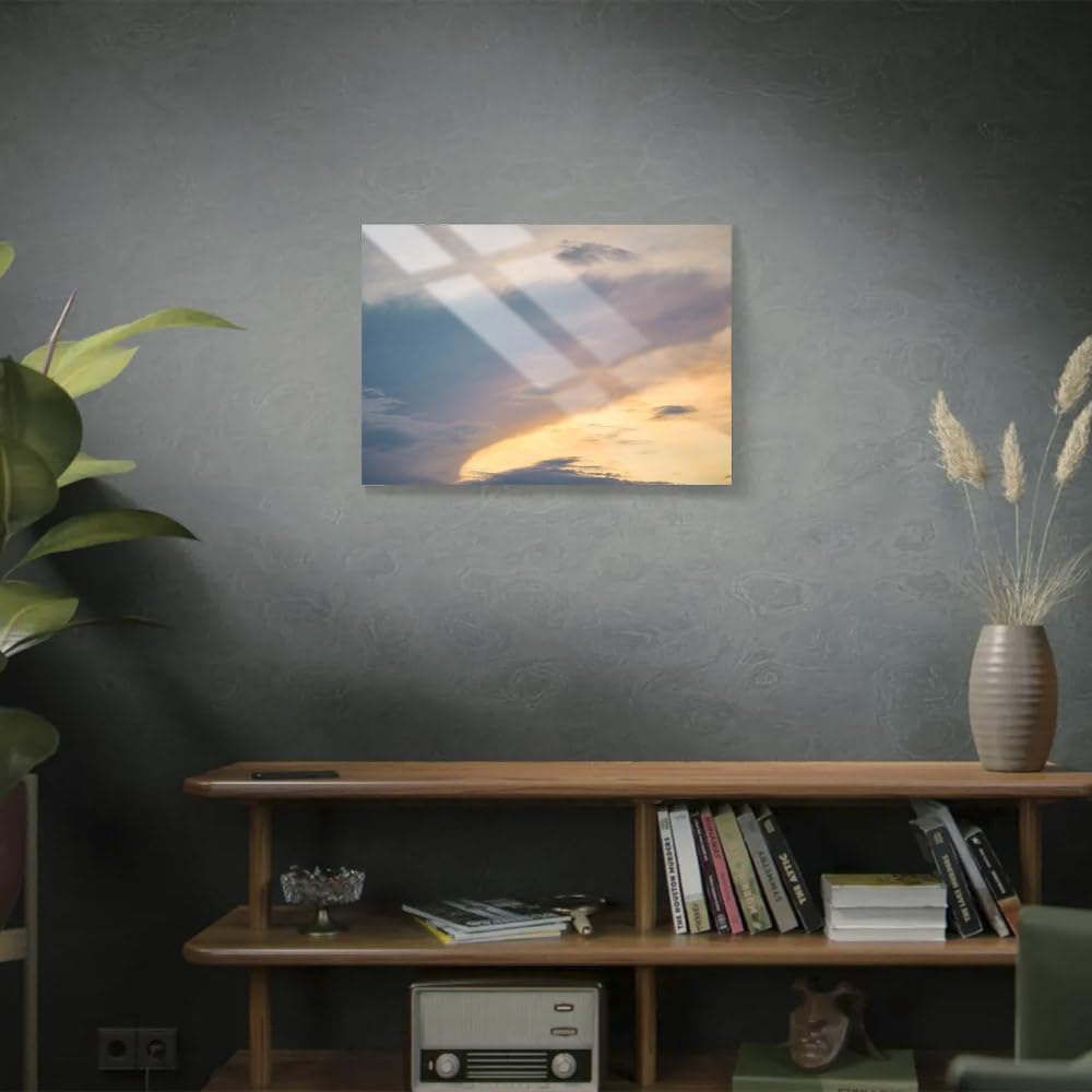 DesignSkinz Wall Art | Acrylic Glossy Printed Frame|Home Decor for Living Room, Bedroom, Office, Study, Shelf (14x11inch)  Past