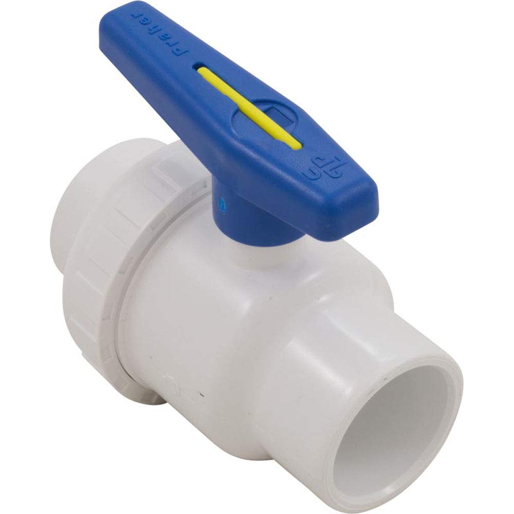 Praher 150-010 1.5In Sxs Single Union Ball Valve Pvc