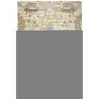 Rizzy Home Alora Decor Liberty 8' X 10' Motif Beige/Gray Blue/Gray/Cream/Lt. Brown Rug