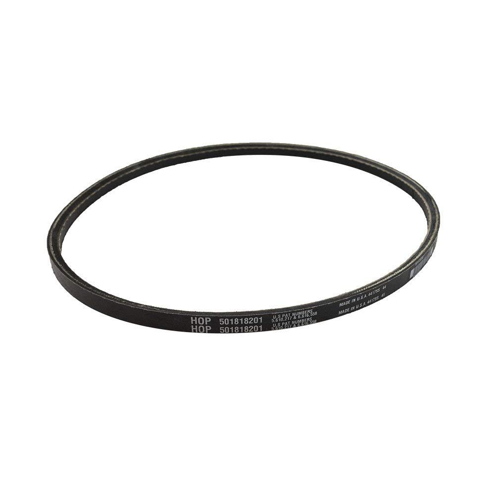 Husqvarna 501818201 Snowblower Auger Drive Belt Genuine Original Equipment Manufacturer (Oem) Part