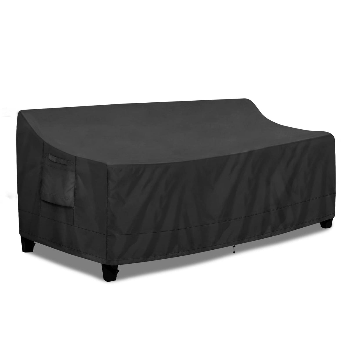 Purefit Outdoor Couch Cover Waterproof Patio Sofa Furniture Covers, 4-Seater Outdoor Cover With Air Vent And Handles, 104W X 40D