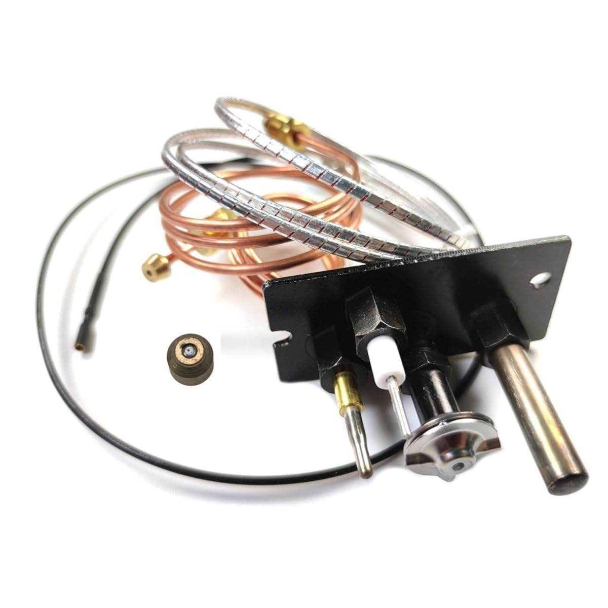 10002264 Pilot Assembly NG/LPG Fireplace Replacement of HHT Majestic & VC NG/LPG Pilot Assembly for Fireplaces, Fryer with 750mV