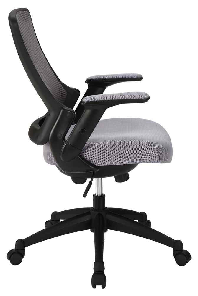 Modway Aspire Fabric Office Chair In Gray