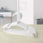 Goodtou Baby Hangers For Closet 60 Pack White Plastic Baby Hanger Toddler Hangers