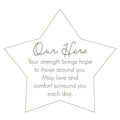 Pavilion Gift Company Our Hero - 50X60 Royal Blush Throw Blanket