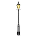Beistle Lamppost Photo Props, 6 Tall - Mardi Gras Street Light Wall Decorations, Cut Out Parisian Christmas Party Backdrop