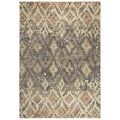 Rizzy Home Alora Decor Euphoria 5' X 8' Ikat/Geometric Brown/Gray/Rust/Blue Hybrid Area Rug