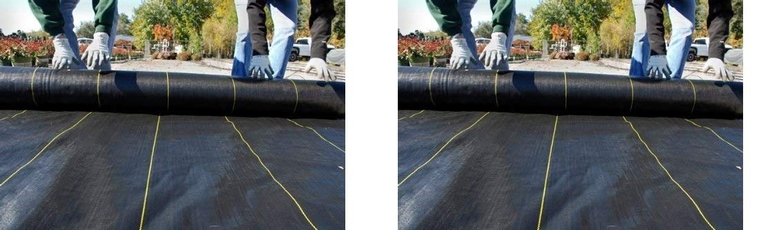 Dewitt 4 X 300 Foot Weed And Mulch Barrier Landscape Woven Fabric Ground Cover, Ideal Fabric For Yards, Grounding Sheets, Fake R